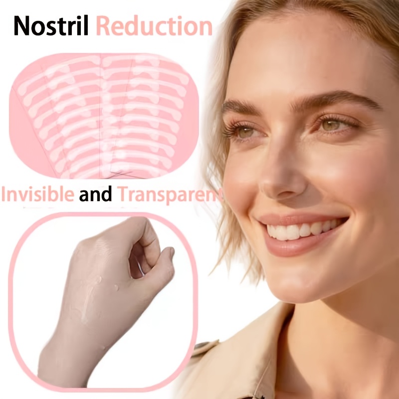 Nose Trimmer - 100 шт. невидимых пластырей для уменьшения