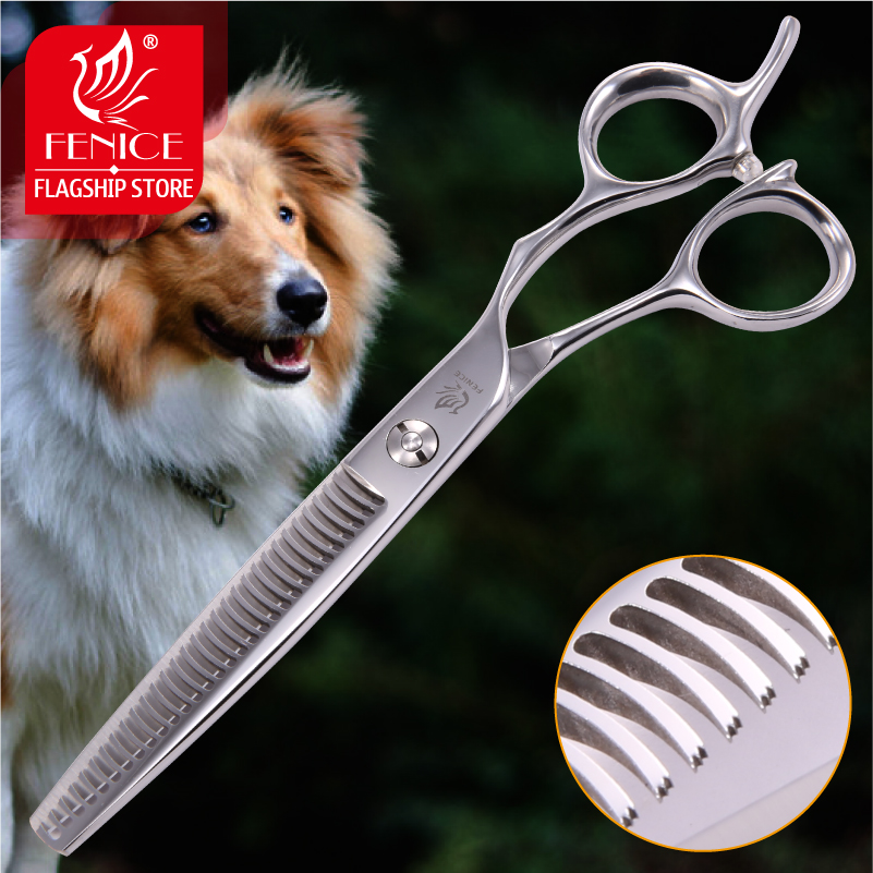 Grooming Scissors - Профессиональные ножницы для груминга Fenice 6.5