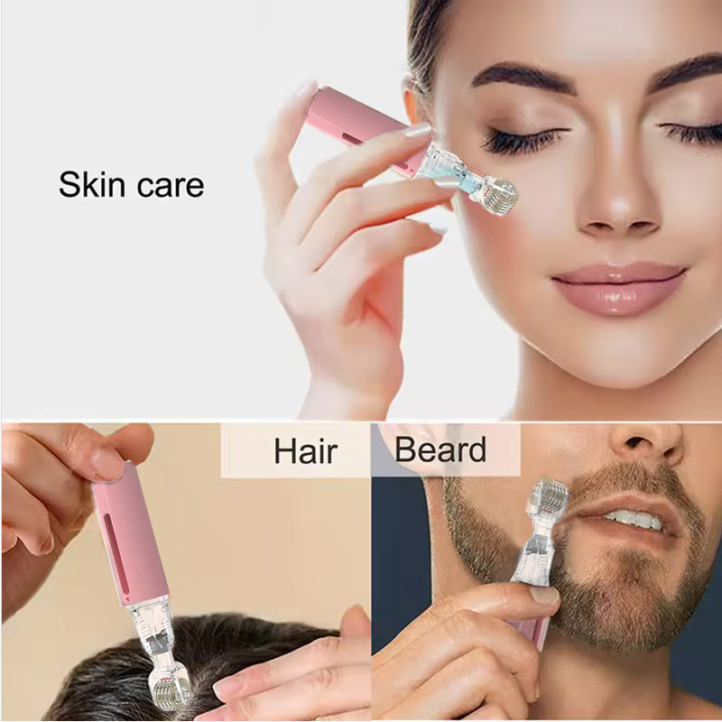 Женский дермароллер для лица и – обзор и цена Beard Oil