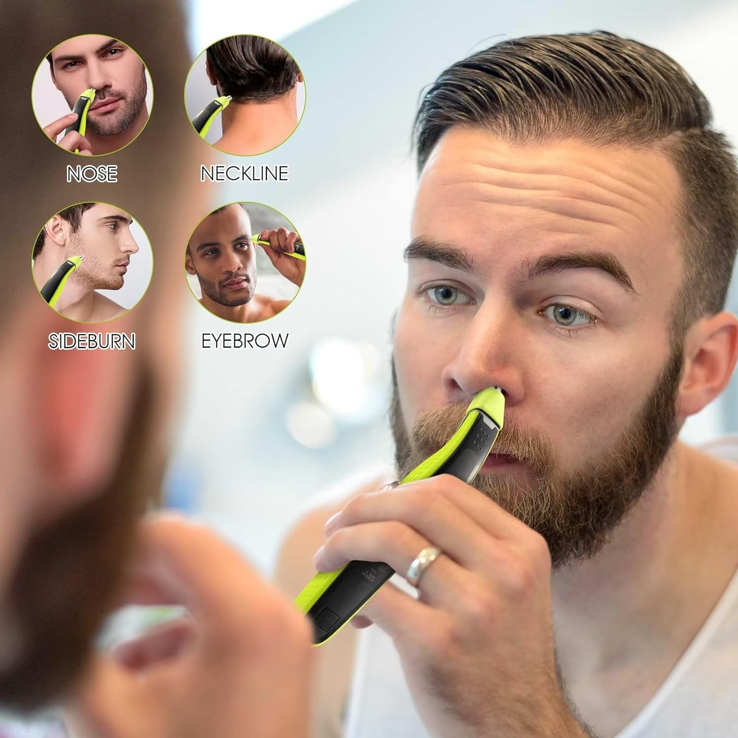 Триммер для волос в носу YUKU, – обзор и цена Electric Shaver Rotary